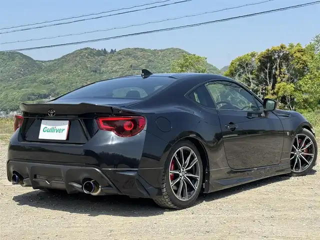 トヨタ ８６ GT 兵庫県 2018(平30)年 4.8万km クリスタルブラックシリカ モデリスタエアロ(F/S/RU)/柿本マフラー/社外車高調/クリスタルアイテールランプ/社外ナビ/バックカメラ/ETC/LEDヘッドライト/スマートキー/プッシュスタート