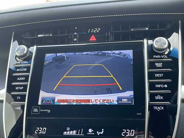 トヨタ ハリアー プレミアム 青森県 2014(平26)年 6.5万km ホワイトパールクリスタルシャイン 4WD/JBLプレミアムサウンド/純正SDナビ・フルセグTV/CD・DVD・Bluetooth/バックカメラ/合皮コンビシート/運転席シートヒーター/パワーバックドア/クルーズコントロール/レーンディパーチャーアラート/オートマチックハイビーム/サイド・カーテンエアバッグ/純正ビルトインETC/LEDヘッドライト/LEDフォグランプ/純正18インチアルミ/スマートキー/プッシュスタート
