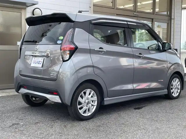 日産 デイズ HWS X プロパイロットED 滋賀県 2019(令1)年 6.4万km チタニウムグレーメタリック (株)IDOMが運営する【じしゃロン草津店】の自社ローン専用車両になりますこちらは現金またはオートローンご利用時の価格です。自社ローンご希望の方は別途その旨お申付け下さい/追従走行クルーズコントロール/コーナーセンサー/全方位カメラ/クルーズコントロール/純正14インチアルミホイール/横滑り防止装置/盗難防止装置/アイドリングストップ/プッシュスタート/スマートキー/スペアキー1本/ステアリングスイッチ/ドアバイザー