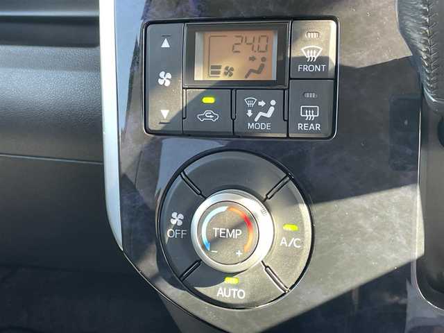 ダイハツ タント カスタム RS トップED SA Ⅲ 群馬県 2017(平29)年 4.3万km ブラックマイカメタリック 純正ナビ　/フルセグ・Ｂｌｕｅｔｏｏｔｈ・ＣＤ・ＤＶＤ　/衝突軽減ブレーキ　/両側パワースライドドア　/バックカメラ　/シートヒーター　/黒ハーフレザーシート　/ドライブレコーダー　/オートライト　/スマートキー2本