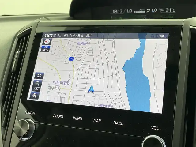 スバル ＸＶ ハイブリッド アドバンス スタイルエディション 福井県 2023(令5)年 3.6万km クリスタルブラックシリカ ワンオーナー/４WD/アイサイトツーリングアシスト/・衝突軽減ブレーキ/・車線逸脱警報機能/・レーンキープアシスト/・クルーズコントロール（追従有）/純正ナビゲーション/【AM/FM/CD/Bluetooth/フルセグTV】/バックカメラ/サイドカメラ/ETC/ハーフレザーシート/パワーシート（運転席/助手席）/シートヒーター（運転席/助手席）/オートライト/LEDヘッドライド/プッシュスタート/スマートキー