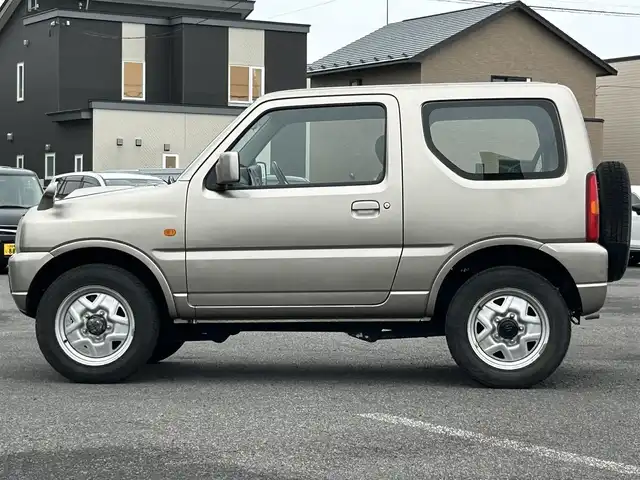 スズキ ジムニー XG 道央・札幌 2008(平20)年 11.1万km ゴールド ４WD/社外SDナビ/AM/FM/CD/DVD/BT/ワンセグ/ヘッドライトレベライザー/リモコンキー/スペアタイヤ