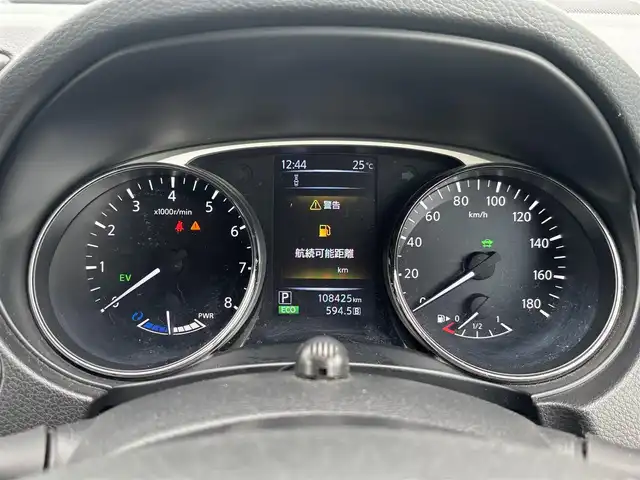 日産 エクストレイル ハイブリッド 20X エマージェンシーブレーキ 宮城県 2016(平28)年 10.9万km ブリリアントシルバー 登録時走行距離108425km/ＳＤナビ/フルセグＴＶ/ＣＤ／Ｂｌｕｅｔｏｏｔｈ/電動リアゲート/電格ミラー/純正フロアマット/レザーシート/シートヒーター/純正アルミホイール/レーンキープ/オートライト/コーンーセンサー