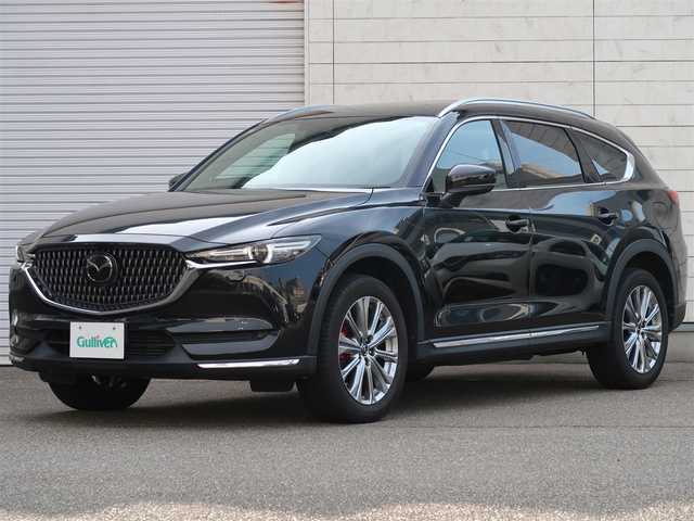 マツダ ＣＸ－８ XD エクスクルーシブモード 石川県 2021(令3)年 2.6万km ジェットブラックマイカ ワンオーナー/スマートキー/プッシュスタート/ステアリングリモコン/純正メモリナビゲーション/フルセグテレビ/バックカメラ/クルーズコントロール/サンルーフ/メモリフロント電動シート/全席シートヒーター/フロントシートベンチレーション/ステアリングヒーター/ETC/全方位カメラ/前後ドライブレコーダー/ヘッドアップディスプレイ/パワートランクゲート/コーナーソナー
