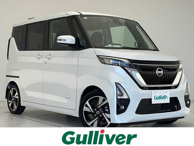 日産 ルークス HWS X プロパイロットED 愛知県 2024(令6)年 0.5万km ホワイトパール 助手席スライドアップシート/プロパイロット/純正9型ナビ/全方位カメラ/両側パワースライドドア/レーダークルーズコントロール/フルセグTV/Bluetooth/コーナーセンサー/純正AW/LEDヘッドライト/ETC/ステアリングスイッチ/スマートキー/プッシュスタート