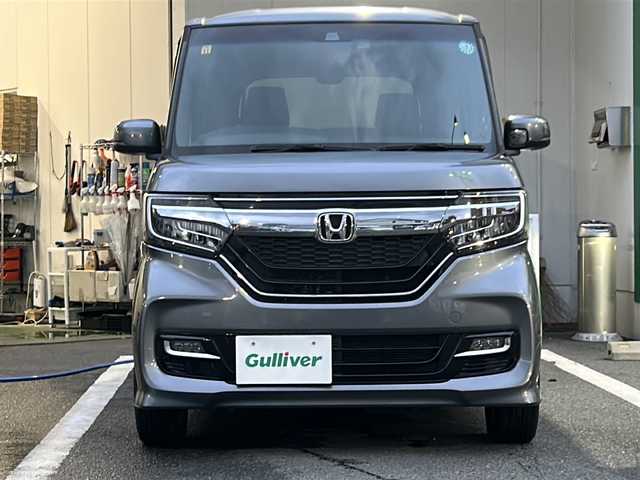 ホンダ Ｎ ＢＯＸ カスタム G L ホンダセンシング 京都府 2018(平30)年 2.1万km シャイニンググレーM 〇Bluetooth/〇ワンオーナー/〇追従型クルーズコントロール/〇純正ナビ/〇純正アルミホイール/〇フルセグ/〇ホンダセンシング/〇バックカメラ/〇LEDライト/〇ベンチシート/〇チップアップシート