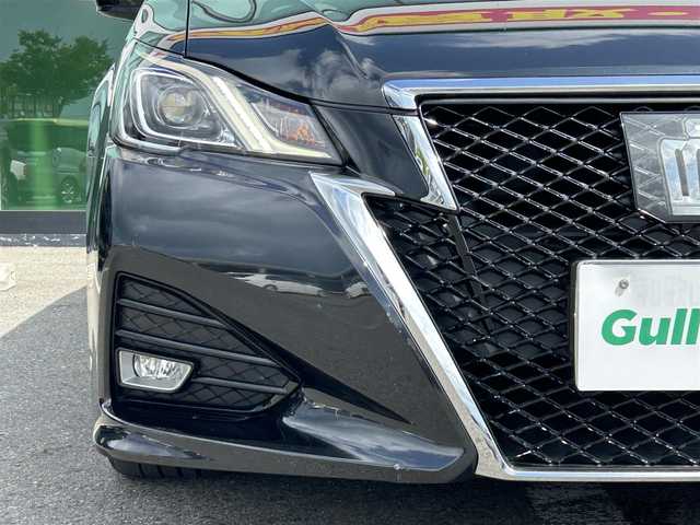 トヨタ クラウン アスリート S - TJ - フロンティア 和歌山県 2017(平29)年 7.1万km プレシャスブラックパール 純正ナビ/フルセグTV/テレビキャンセラー/(AM/FM/CD/DVD/USB/Bluetooth)/バックカメラ/トヨタセーフティセンス/レーダークルーズコントロール/全周囲ドライブレコーダー/ビルトインETC/全席パワーシート/全席シートヒーター/ハーフレザーシート/LEDヘッドライト/オートライト/オートマチックハイビーム/フォグランプ/ステアリングリモコン/純正18インチアルミホイール/プッシュスタート/スマートキー