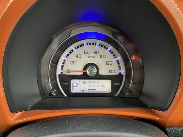 スズキ ハスラー G 岩手県 2014(平26)年 8.4万km パッションオレンジマイカ/スペリアホワイト レーダーブレーキＳ　ナビ　フルセグ　ＤＶＤ再生　シートヒーター　ＥＴＣ　ツィーター　オフロードモード　ヒルディセントコントロール　積込冬タイヤ付ＡＷ　純正マット　ヒーター付電格ミラー　スマートキー