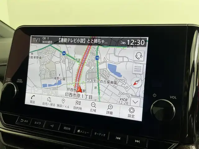 日産 オーラ ニスモ 千葉県 2022(令4)年 0.9万km スーパーブラック 禁煙車　/衝突軽減システム　/純正ナビ　/ＡＭ　ＦＭ　ＢＴ　フルセグ　/レーダークルーズコントロール　/レーンキープアシスト　/ブラインドスポットモニター　/全周囲カメラ　/標識検知機能/コーナーセンサー　/ふらつき検知/デジタルインナーミラー/ETC2.0/電格ミラー/LEDヘッドライト/オートライト/オートハイビーム/スマートキー2本/純正アルミホイール/純正フロアマット