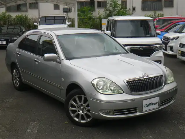 トヨタ ブレビス Ai250 神奈川県 2002(平14)年 4万km シルバーM 登録時39574km/純正オーディオ/運転席パワーシート/キセノンヘッドランプ/フォグランプ/オートライト/キーレスキーx2/電動格納ミラー