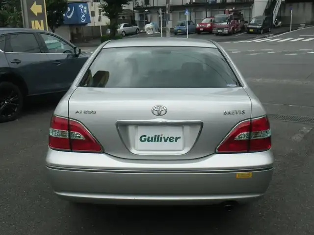 トヨタ ブレビス Ai250 神奈川県 2002(平14)年 4万km シルバーM 登録時39574km/純正オーディオ/運転席パワーシート/キセノンヘッドランプ/フォグランプ/オートライト/キーレスキーx2/電動格納ミラー