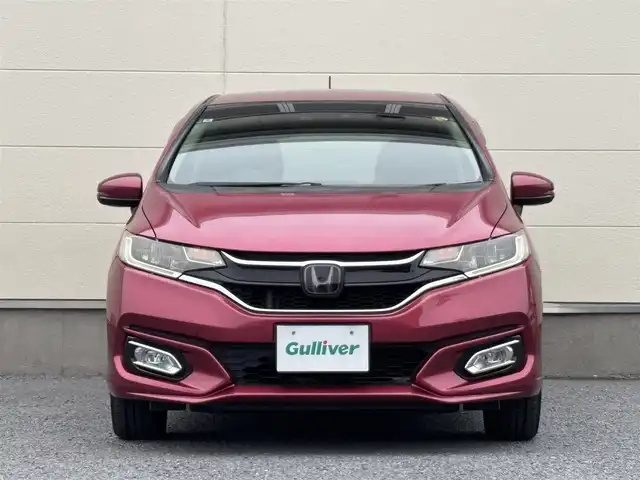 ホンダ フィット 13G L ホンダセンシング 茨城県 2018(平30)年 7.5万km ルージュアメジストM 純正ナビ(フルセグ/AMFM/Bluetooth)/純正ドライブレコーダー/バックカメラ/クルーズコントロール/オートエアコン/ビルトインＥＴＣ/レーンキープアシスト/純正フロアマット/保証書