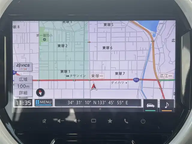 スズキ ハスラー HYBRID X ターボ 岡山県 2020(令2)年 7.5万km ブルーイッシュブラックパール3 登録時走行距離74784km/純正9インチナビ/フルセグTV(AM.FM.CD.DVD.TV.BT)/全方位カメラ/４WD/ETC/ドライブレコーダー/シートヒーター/クリアランスソナー/衝突軽減ブレーキ/横滑り防止装置/クルーズコントロール(追従走行あり)/車線逸脱警報（レーンキープアシスト）/ダウンヒルアシスト/オートライト/アイドリングストップ/15インチ純正AW/純正フロアカバー/保証書/取扱説明書