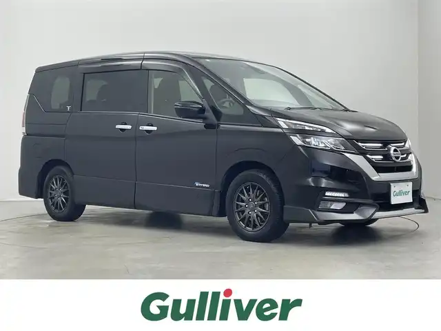 日産 セレナ ハイウェイスター G 埼玉県 2016(平28)年 5.1万km ダイヤモンドブラック 純正９インチナビ　フリップダウンモニター　アラウンドビューモニター　プロパイロット　ビルトインＥＴＣ　インテリジェントルームミラー　両側パワースライドドア　社外アルミ　ＬＥＤライト　地デジフルセグＴＶ