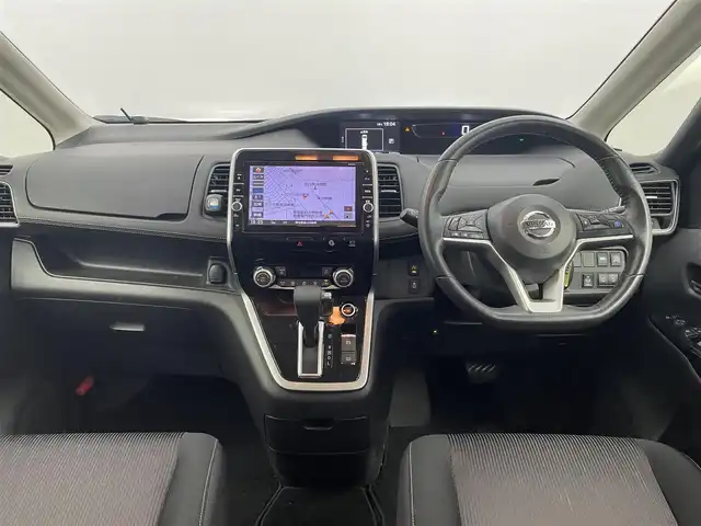 日産 セレナ ハイウェイスター G 埼玉県 2016(平28)年 5.1万km ダイヤモンドブラック 純正９インチナビ　フリップダウンモニター　アラウンドビューモニター　プロパイロット　ビルトインＥＴＣ　インテリジェントルームミラー　両側パワースライドドア　社外アルミ　ＬＥＤライト　地デジフルセグＴＶ
