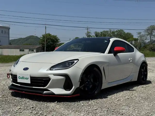 スバル ＢＲＺ S 兵庫県 2021(令3)年 1.4万km クリスタルホワイトP TC-4アドバンレーシング18インチAW/BLITZ車高調/BLITZニュルスペックマフラー/STIフロントアンダースポイラー/HKSカーボンダックテールスポイラー/KENWOODナビ/バックカメラ/フルセグTV/LEDヘッドライト