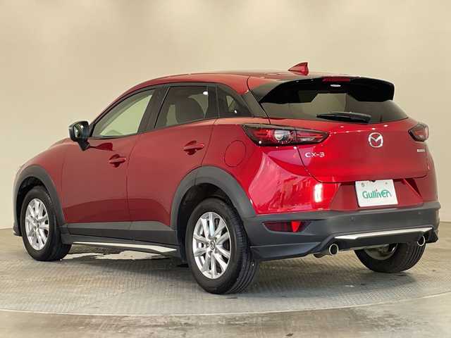 マツダ ＣＸ－３ 15S アーバンドレッサー 栃木県 2021(令3)年 5.5万km ソウルレッドプレミアムメタリック ワンオーナー/特別仕様車/純正ナビ/　（CD/DVD/フルセグTV/Bluetooth/USB）/BOSEサウンドシステム/マツダi-ACTIVSENSE/・アドバンストスマートシティブレーキサポート/・AT誤発進抑制制御/・レーンキープアシストシステム/・アダプティブLEDヘッドライト/・ブラインドスポットモニタリング/・リアクロストラフィックアラート/・ドライバーアテンションアラート/・マツダレーダークルーズコントロール/・360°ビューモニター＋フロントパーキングセンサー/・クルージング＆トラフィックサポート/・交通標識認識システム/ETC/前後ドライブレコーダー/前席シートヒーター/ステアリングヒーター/ヘッドアップディスプレイ/禁煙車/LEDヘッドライト/スマートキー/アイドリングストップ/純正AW/純正フロアマット/スマートキー/保証書/取扱説明書