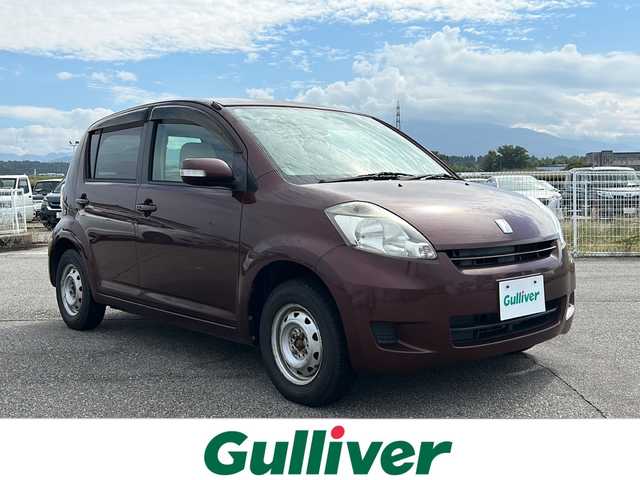トヨタ パッソ X Fパッケージ 富山県 2009(平21)年 6.8万km マルーンブラウンマイカ 禁煙車 /純正HDDナビ【ワンセグTV/DVD/CD】 /アンチロックブレーキシステム　/スマートキー　/エアコン　/ハロゲンヘッドライト　　