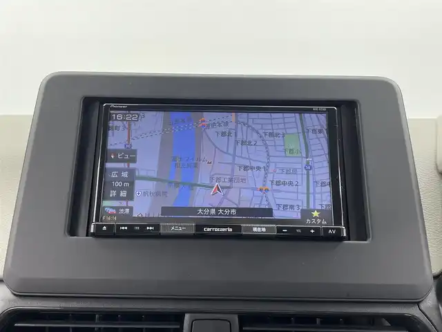 日産 デイズ X 大分県 2021(令3)年 5.2万km 黒 社外ナビ/TV/DVD/ETC/アラウンドビューモニター/エマージェンシーブレーキ/プッシュスタート/ドアバイザー/フロアマット/純正AW