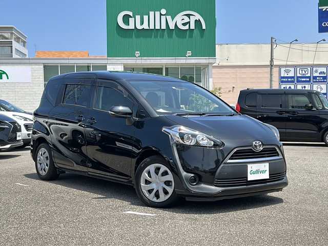 トヨタ シエンタ G 石川県 2016(平28)年 4.2万km ブラックマイカ 社外ナビ（CN-R330WD）/【CD/DVD】/フルセグTV/ETC/両側パワースライドドア/スマートキー＆プッシュスタート/電動格納ミラー/純正フロアマット/ヘッドレベライザー/純正ドアバイザー/Wエアバッグ/取扱説明書