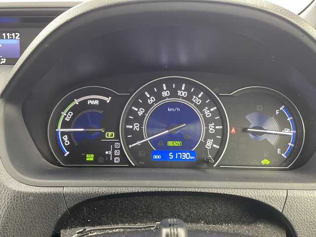 トヨタ ノア ハイブリッド Si 岐阜県 2017(平29)年 5.2万km ホワイトパールクリスタルシャイン BLITZ車高調/純正９インチナビ　NSZT-Y66T/CD/DVD/Blutooth/フルセグTV/純正フリップダウンモニター/バックカメラ/衝突軽減ブレーキ/レーンキープアシスト/先行車発進通知/クルーズコントロール/両側パワースライドドア/オートLEDヘッドライト/オートハイビーム/ミラー型前後ドラレコ/運・助シートヒーター/ETC/スマートキー×２/純正１６インチアルミホイール