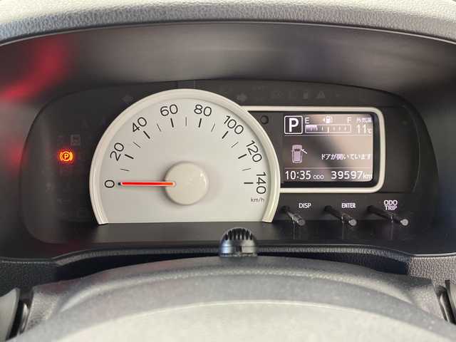 ダイハツ ミラ トコット X SA Ⅲ 群馬県 2019(平31)年 4万km サニーデイブルーメタリック 禁煙車　純正７インチメモリナビ　全方位カメラ　ドライブレコーダー　コーナーセンサー　LEDヘッドライト　オートマチックハイビーム　ヘッドライトレベライザー　ステアリングスイッチ　スマートキー　ABS