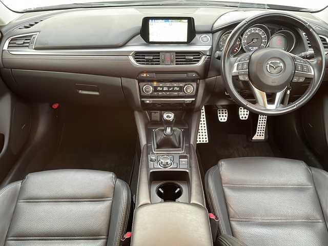 マツダ アテンザ ワゴン XD プロアクティブ 岩手県 2016(平28)年 3.7万km ジェットブラックマイカ ＭＴ車　サンルーフ　ＢＯＳＥサウンド　純正ナビ　ヘッドアップディスプレイ　バックC　BSM　Ｂｌｕｅｔｏｏｔｈ　ＤＶＤ　ＵＳＢ　社外フルエアロ　ビルシュタイン車高調　クルコン　シートヒーター　ＥＴＣ