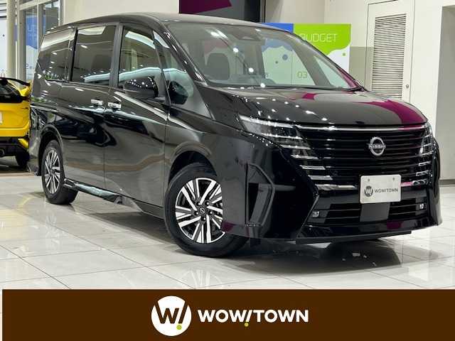 日産 セレナ e－パワー ハイウェイスター V 埼玉県 2023(令5)年 1.8万km ダイヤモンドブラック プロパイロット/エマージェンシーブレーキ/社外ナビ/　　CD/DVD/BT/ワンセグ/アラウンドビューモニター/両側パワースライドドア/レーダークルーズコントロール/LEDオートライト/オートハイビーム/純正16インチアルミホイール/ステアリングスイッチ/USBポート/ETC/ブラインドスポットモニター/デジタルインナーミラー/禁煙車
