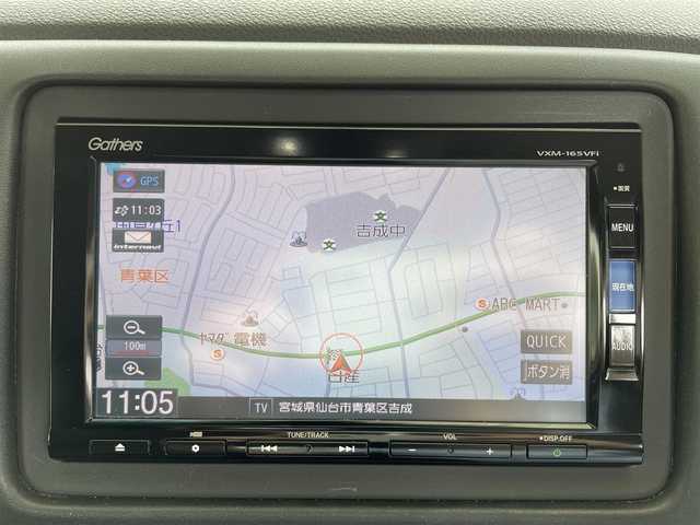 ホンダ ヴェゼル X ホンダセンシング 宮城県 2016(平28)年 4.9万km ホワイトオーキッドパール 社外ナビ（CD/DVD/AM/FM/iPod/SD/USB/BT）/フルセグTV/バックカメラ/ドライブレコーダー前後/レーダークルーズコントロール/レーンキープアシスト/衝突被害軽減システム/電動パーキングブレーキ/LEDヘッドライト/サマータイヤ純正AW（215/60R16）/スタッドレスタイヤ社外AW（215/60R16）/ETC/プッシュスタート/スマートキー/スペアキー/保証書、取扱説明書