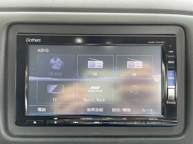 ホンダ ヴェゼル X ホンダセンシング 宮城県 2016(平28)年 4.9万km ホワイトオーキッドパール 社外ナビ（CD/DVD/AM/FM/iPod/SD/USB/BT）/フルセグTV/バックカメラ/ドライブレコーダー前後/レーダークルーズコントロール/レーンキープアシスト/衝突被害軽減システム/電動パーキングブレーキ/LEDヘッドライト/サマータイヤ純正AW（215/60R16）/スタッドレスタイヤ社外AW（215/60R16）/ETC/プッシュスタート/スマートキー/スペアキー/保証書、取扱説明書