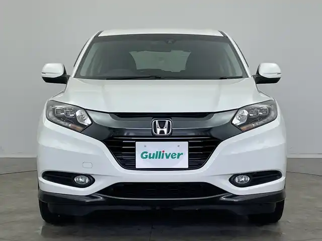 ホンダ ヴェゼル ハイブリッド X 新潟県 2016(平28)年 3.7万km ホワイトオーキッドパール 純正メモリナビ【VXM-164VFi】/　フルセグTV/Bluetooth/CD/DVD/USB/衝突被害軽減ブレーキ/クルーズコントロール/純正ドライブレコーダー/バックモニター/ETC/LEDヘッドライト/横滑り防止装置/オートライト/レザーステアリング/パドルシフト