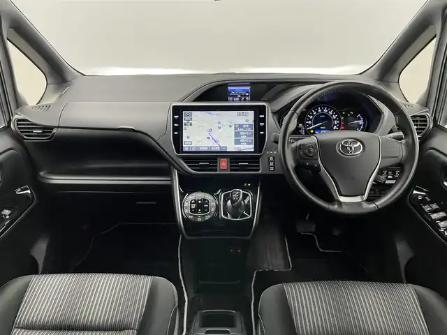 トヨタ ヴォクシー ハイブリッド ZS 煌Ⅱ 愛知県 2019(平31)年 2.8万km ブラック 純正１０型ナビ　純正１２型後席モニター　両側パワスラ　フルセグＴＶ　シートヒーター　バックカメラ　純正ドラレコ　ＥＴＣ　セーフティセンス　衝突軽減　レーンキープ　３眼ＬＥＤ　クルコン　プッシュスタート　スマートキー　コーナーセンサー　オートハイビーム　レーンキープ　