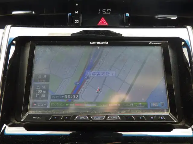 トヨタ ハリアー プレミアム スタイルモーヴ 千葉県 2015(平27)年 6.5万km ブラック レーンディパーチャーアラート/オートハイビーム/パワーバックドア/社外HDDナビ/地デジTV/【CD再生機能　Bluetooth接続】/バックカメラ/ハーフレザーシート/前席パワーシート/シートヒーター/ETC/LEDヘッドライト/LEDフォグライト/ウインカーミラー/純正18インチアルミホイル/サイド/カーテンエアバッグ/スマートキー