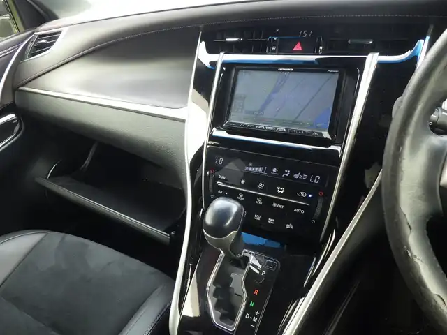 トヨタ ハリアー プレミアム スタイルモーヴ 千葉県 2015(平27)年 6.5万km ブラック レーンディパーチャーアラート/オートハイビーム/パワーバックドア/社外HDDナビ/地デジTV/【CD再生機能　Bluetooth接続】/バックカメラ/ハーフレザーシート/前席パワーシート/シートヒーター/ETC/LEDヘッドライト/LEDフォグライト/ウインカーミラー/純正18インチアルミホイル/サイド/カーテンエアバッグ/スマートキー