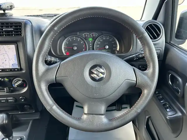 スズキ ジムニー シエラ ワイルドウインド 山形県 2008(平20)年 7.2万km ブルーイッシュブラックパール3 ４WD/社外ナビ/フルセグTV/FM/AM/DVD/HDD/SD/Bluetooth/シートシーター/パワーウィンドウ/純正バイザー/純正マット/フォグランプ/夏タイヤ積載/保証書/取扱説明書