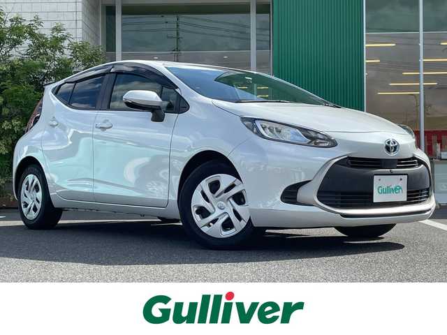 トヨタ アクア G 岡山県 2022(令4)年 1.4万km プラチナホワイトパールマイカ 純正10.5インチディスプレイオーディオ/AppleCarplay、AndroidAuto、Bluetooth/AM、FM/全方位カメラ/ビルトインETC/スマートキー/プッシュスタート/前後ドライブレコーダー　TZ-DR210/コーナーセンサー/BSM/トヨタセーフティセンス/・プリクラッシュセーフティ/・クリアランスソナー/・レーダークルーズコントロール/・レーンキープアシスト
