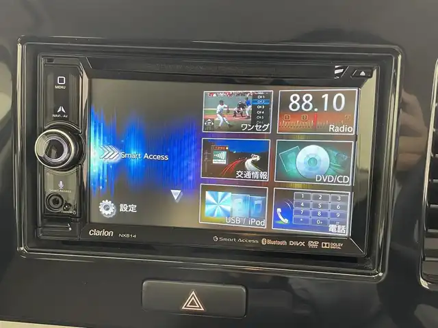 日産 モコ S 滋賀県 2014(平26)年 6.1万km アーバンブラウン 社外6.2インチナビ/【Bluetooth/CD/DVD/ワンセグTV】/バックカメラ/前後ドライブレコーダー/ETC/ドアバイザー/純正フロアマット/プッシュスタート/スマートキー