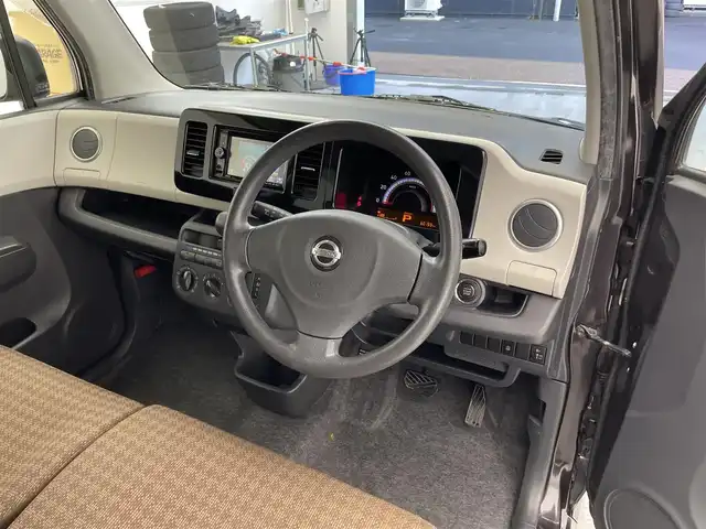 日産 モコ S 滋賀県 2014(平26)年 6.1万km アーバンブラウン 社外6.2インチナビ/【Bluetooth/CD/DVD/ワンセグTV】/バックカメラ/前後ドライブレコーダー/ETC/ドアバイザー/純正フロアマット/プッシュスタート/スマートキー