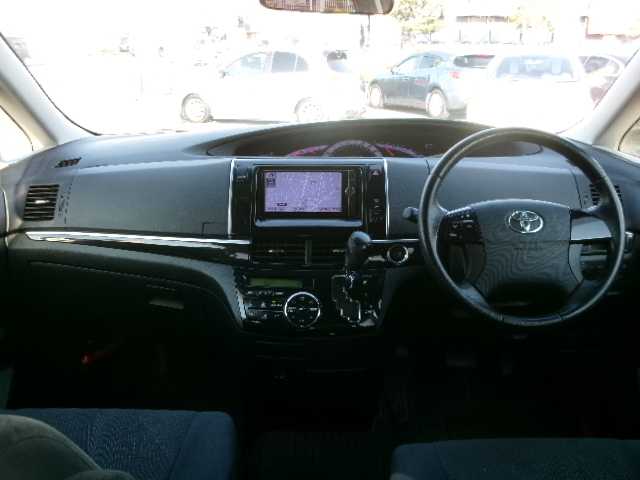 トヨタ エスティマ アエラス 岡山県 2013(平25)年 6.1万km グレイッシュブルーマイカメタリック ワンオーナー/純正SDナビ/フルセグテレビ/バックカメラ/Bluetooth/DVD再生可能/両側パワースライドドア/オートライト/クルーズコントロール/HIDヘッドライト/ビルトインETC/純正18AW/純正フロアマット