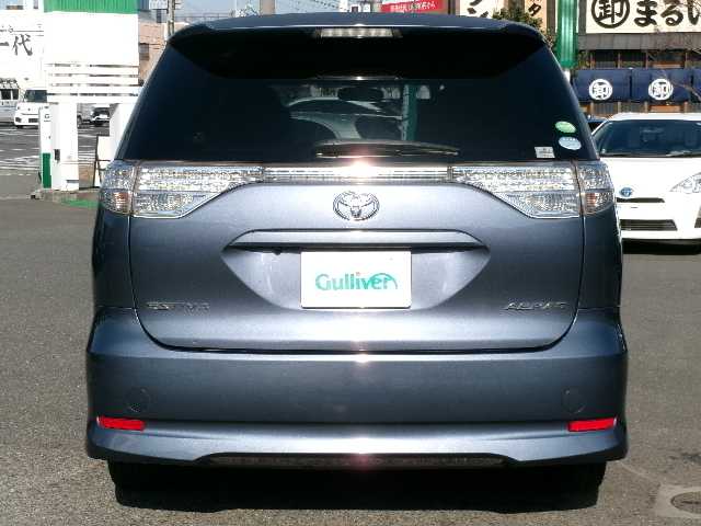 トヨタ エスティマ アエラス 岡山県 2013(平25)年 6.1万km グレイッシュブルーマイカメタリック ワンオーナー/純正SDナビ/フルセグテレビ/バックカメラ/Bluetooth/DVD再生可能/両側パワースライドドア/オートライト/クルーズコントロール/HIDヘッドライト/ビルトインETC/純正18AW/純正フロアマット
