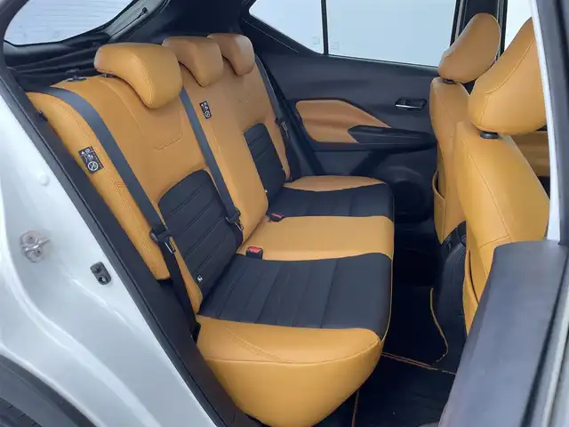 日産 キックス X ツートーンインテリアED 群馬県 2020(令2)年 5.5万km ブリリアントホワイトパール インテリジェントアラウンドビューモニター/インテリジェントルームミラー/========/純正9インチナビ/AM/FM/CD/DVD/BT/フルセグ/ETC/ナビ連動前方ドライブレコーダー/合皮シート/前席シートヒーター/ステアリングヒーター/寒冷地仕様/プロパイロット/インテリジェントエマージェンシーブレーキ/インテリジェントLI(車線逸脱防止支援システム)/LDW(車線逸脱警報)/インテリジェントDA(ふらつき警報)/踏み間違い衝突防止アシスト/フロント&バックソナー/アイドリングストップ/スマートキー/プッシュスタート/LEDヘッドライト