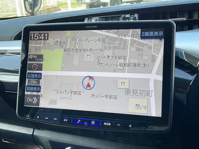 トヨタ ハイラックス Z 山口県 2022(令4)年 3.9万km アティチュードブラックマイカ ワンオーナー/保証書/取扱説明書/社外11インチナビ/・フルセグテレビ/・Bluetooth接続/・CD/DVD再生/・AM/FMラジオ/・USB入力端子/・HDMI出力/4WD/バックカメラ/ETC/スマートキー/プッシュスタート/純正フロアマット/純正17インチアルミホイール/レーンアシスト/衝突被害軽減システム/盗難防止装置/社外シートカバー/マッドガード