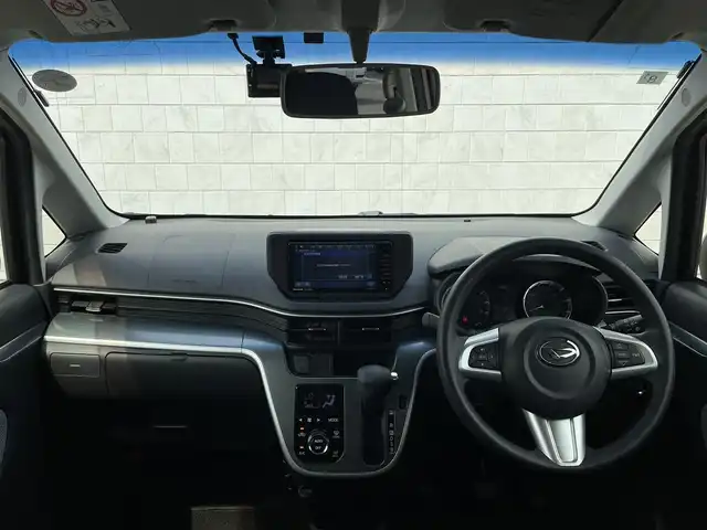 ダイハツ ムーヴ カスタム X SA 宮崎県 2015(平27)年 6.2万km ブラックマイカメタリック/ファイアークォーツレッドメタリック 2トーン 社外ナビ「CN-HE02WD」/(AM.FM.Bluetooth.DVD.CD)/フルセグTV/バックカメラ/ETC/コーナーセンサー/前後ドライブレコーダー/オートライト/オートエアコン/横滑り防止機能/衝突軽減ブレーキ/アイドリングストップ/スマートキー/電格ミラー/パワーウィンドウ/パワーステアリング