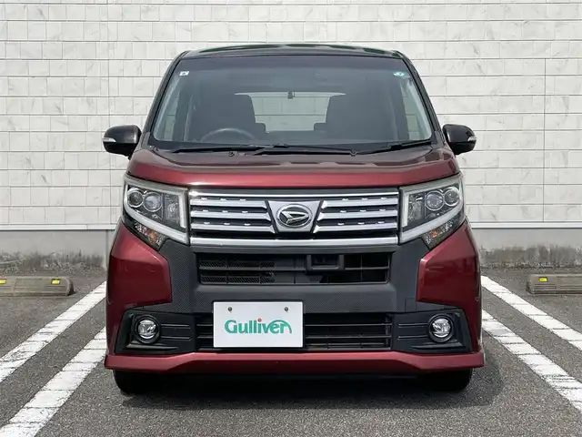 ダイハツ ムーヴ カスタム X SA 宮崎県 2015(平27)年 6.2万km ブラックマイカメタリック/ファイアークォーツレッドメタリック 2トーン 社外ナビ「CN-HE02WD」/(AM.FM.Bluetooth.DVD.CD)/フルセグTV/バックカメラ/ETC/コーナーセンサー/前後ドライブレコーダー/オートライト/オートエアコン/横滑り防止機能/衝突軽減ブレーキ/アイドリングストップ/スマートキー/電格ミラー/パワーウィンドウ/パワーステアリング