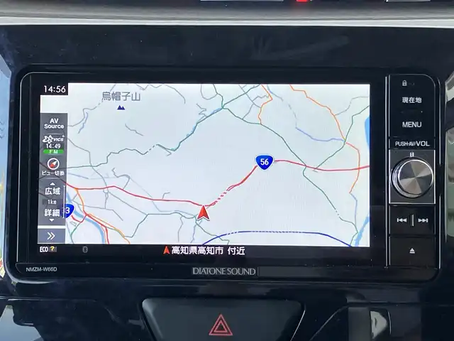 ダイハツ タント カスタム RS トップED SAⅡ 高知県 2016(平28)年 6万km ブラックマイカメタリック 純正ナビ　/ダイアトーンサウンド　/地デジＴＶ　/Bluetooth接続　/純正後席モニター　/バックカメラ　/両側パワースライドドア　/ドラレコ　/ハーフレザーシート　/ＥＴＣ　/スマアシII　/衝突軽減装置　/ＬＥＤライト　/フォグランプ　/オートライト