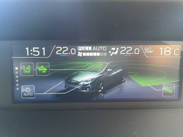 スバル インプレッサ スポーツ 2．0i－S アイサイト 兵庫県 2017(平29)年 3.8万km クリスタルブラックシリカ 禁煙車/アイサイト/ディーラーオプション8インチナビ/DUALAAC/電動パーキングブレーキ/ABS/アイドリングストップ/SRH/レーンキープアシスト/横滑り防止/パドルシフト/MTモード付AT/ヒルスタートアシスト/革巻きステアリング/ステアリングスイッチ/AUTOライト/AUTOワイパー/LEDヘッドライト/LEDライナー