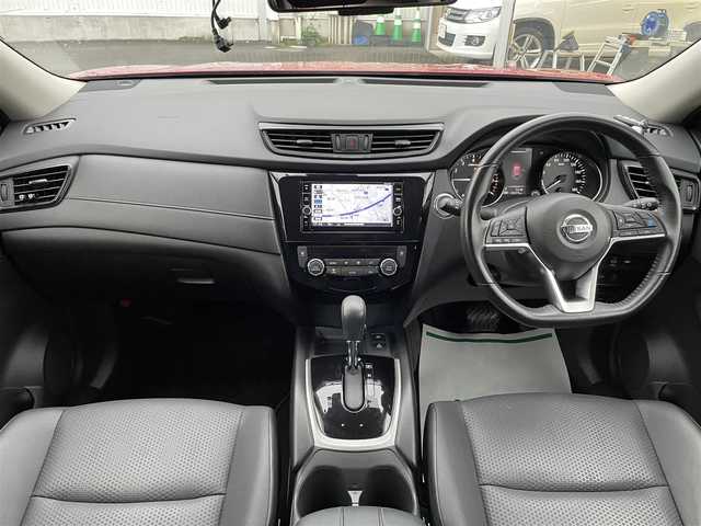 日産 エクストレイル 20Xi 石川県 2018(平30)年 4.6万km ガーネットレッド 4WD/プロパイロット/純正メモリーナビ/フルセグTV/アラウンドビューモニター/LEDヘッドライト/革シート/ドライブレコーダー/ETC/パワーバックドア/インテリキー/プッシュスタート/電動ミラー/スマートルームミラー/オートライト/純正アルミホイール/保証書