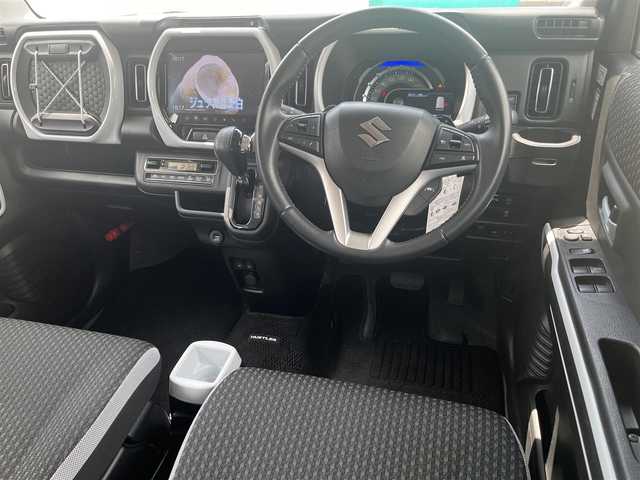 スズキ ハスラー HYBRID X ターボ 三重県 2020(令2)年 5.4万km ピュアホワイトP ワンオーナー/セーフティサポート/アダプティブクルーズコントロール/全方位モニター付メモリーナビ/9インチモニター/地デジTV/DVD/CD//スマートフォン連携/LEDヘッドランプ/LEDフォグランプ/オート格納機能/ウインカー付きドアミラー/15インチアルミホイール/革巻きステアリング/シートヒーター