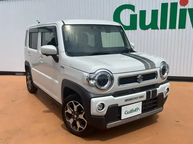 スズキ ハスラー HYBRID X ターボ 三重県 2020(令2)年 5.4万km ピュアホワイトP ワンオーナー/セーフティサポート/アダプティブクルーズコントロール/全方位モニター付メモリーナビ/9インチモニター/地デジTV/DVD/CD//スマートフォン連携/LEDヘッドランプ/LEDフォグランプ/オート格納機能/ウインカー付きドアミラー/15インチアルミホイール/革巻きステアリング/シートヒーター