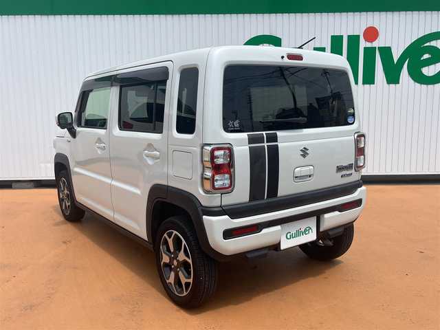 スズキ ハスラー HYBRID X ターボ 三重県 2020(令2)年 5.4万km ピュアホワイトP ワンオーナー/セーフティサポート/アダプティブクルーズコントロール/全方位モニター付メモリーナビ/9インチモニター/地デジTV/DVD/CD//スマートフォン連携/LEDヘッドランプ/LEDフォグランプ/オート格納機能/ウインカー付きドアミラー/15インチアルミホイール/革巻きステアリング/シートヒーター